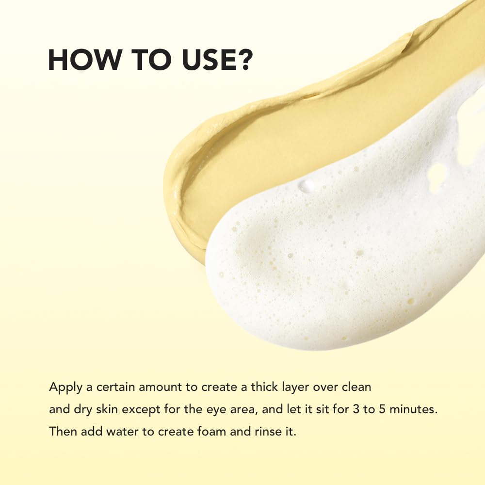 [SKIN&LAB] Porebarrier Purifying Clay Mask - Yellow Clay & Caffeine for Deep Cleansing | 3.38 fl. oz.