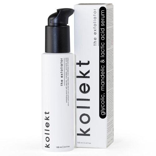Mandelic Acid Anti-Aging Serum - Gentle Facial Exfoliator for Wrinkles, Pores & Dark Spots | Daily Hydration & Brightening