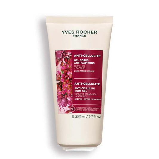 Yves Rocher Anti-Cellulite Moisturizing Gel - Firming & Smoothing Body Moisturizer | 200ml / 6.7 fl oz