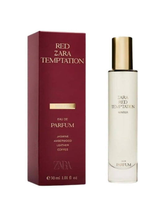 Zara Red Temptation Women's Perfume - Sophisticated Eau de Parfum, 30ml | Fruity Orange & Floral Notes