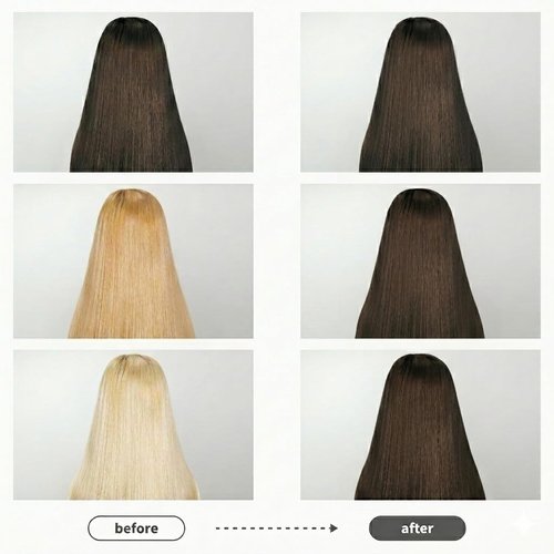 eZn Pudding Hair Dye - Warm Mocha Brown | No-Drip, Ammonia-Free, Long-Lasting Semi-Permanent Color with Keratin