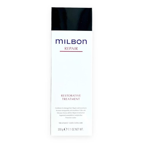 Milbon Repair Restorative Treatment - Deep Conditioning Hair Care for Damaged Hair
