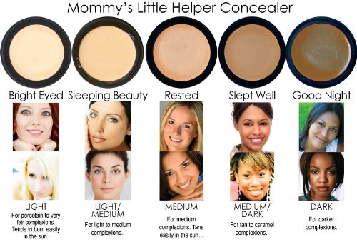 Mommy's Little Helper Concealer in Sleeping Beauty (Light/Medium) Under Eye Concealer, Face Coverup, Eyeshadow Base | Stays On All Day, Covers Dark Circles, Blemish & Bruises by Mommy Makeup