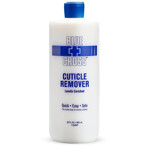 Blue Cross Cuticle Remover & Softener - Hydrating Treatment for Dry Cuticles, 32oz