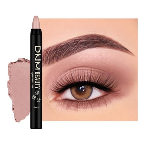 Kaely Cream Eye Shadow Sticks - Nude Pink Matte Eyeliner & Eyeshadow Palette for Older Women | Waterproof Pigmented Brightener