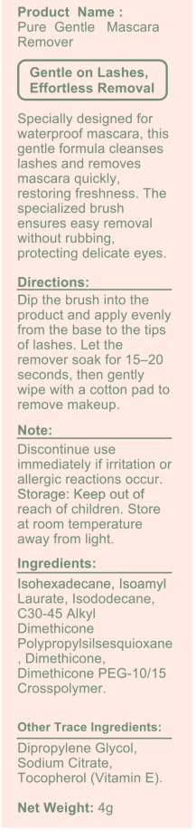 Upgrade Speedy Mascara Remover - Gentle Eye Makeup Remover for Waterproof Mascara & Eyeliner