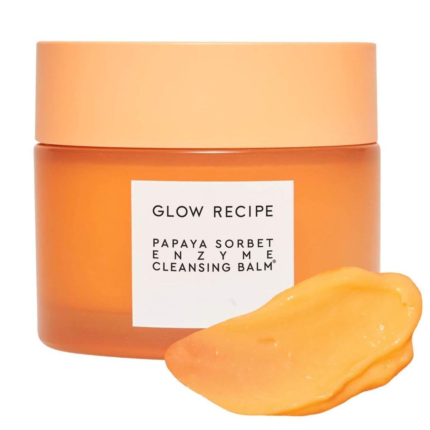 Glow Recipe Papaya Enzyme Cleansing Balm - Gentle Exfoliating Makeup Remover | Hydrating 3.38 oz