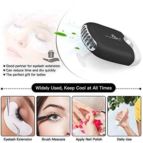 Lash Shampoo for Lash Extensions, Lash Fan with 50ml Eyelash Foam Cleanser and 50 Pcs Eyelash Brush and Rinse Bottle Oil Free/Sulfate Free Eyelash Wash Remover For Eyelash Extension Wash, Black