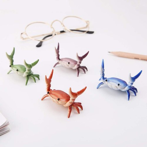 MosBug Cute Crab Pen Holder - Creative Weightlifting Design for Stylish Desk Organization | Unique Gift Idea