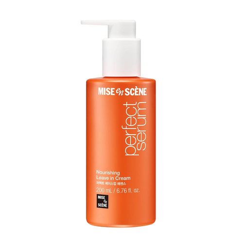 Mise En Scene Perfect Base Up Essence - Lightweight Leave-In Conditioner for Frizzy Hair | Fast Absorbing Cream | 6.76 Fl. Oz.