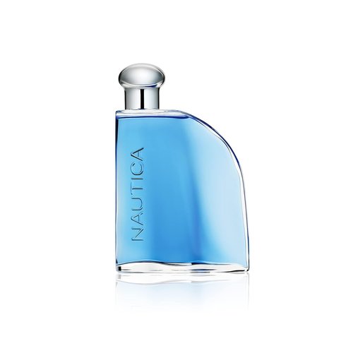Nautica Blue Eau de Toilette - Long Lasting Men's Fragrance | 3.4 fl oz with Basil, Jasmine & Cedarwood Notes