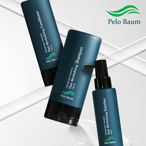 Pelo Baum Hair Revitalizing Conditioner Peptides & Biotin Formula for Thicker, Fuller Looking Hair Nourishing Scalp & Hair Care for Men & Women, 3.71 Fl Oz