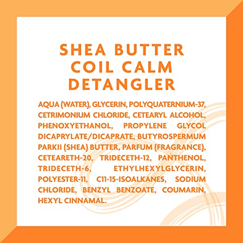 Cantu Coil Calm Detangler with Shea Butter for Natural Hair, 8 fl oz