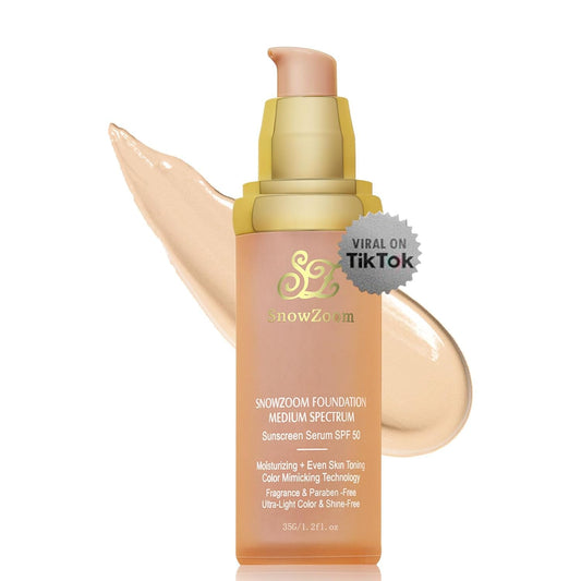 Skiennix Color Changing 4-in-1 Hydrating Concealer | Longwearing, Waterproof Makeup with SPF 50