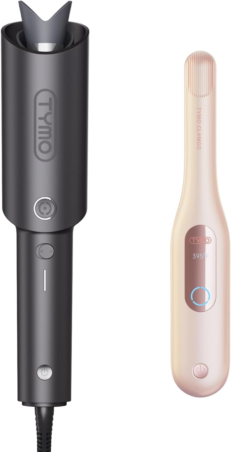 Skiennix Automatic Rotating Curling Iron - Cordless Design for Effortless Styling