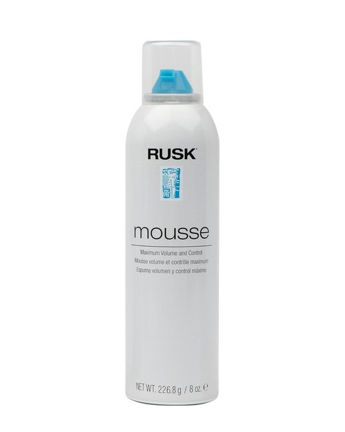 RUSK Maximum Volume Mousse - Firm-Holding Styling Foam for Ultimate Control | 8.8 oz