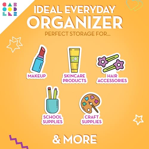 Caboodles Women's Makeup Case, Mustard