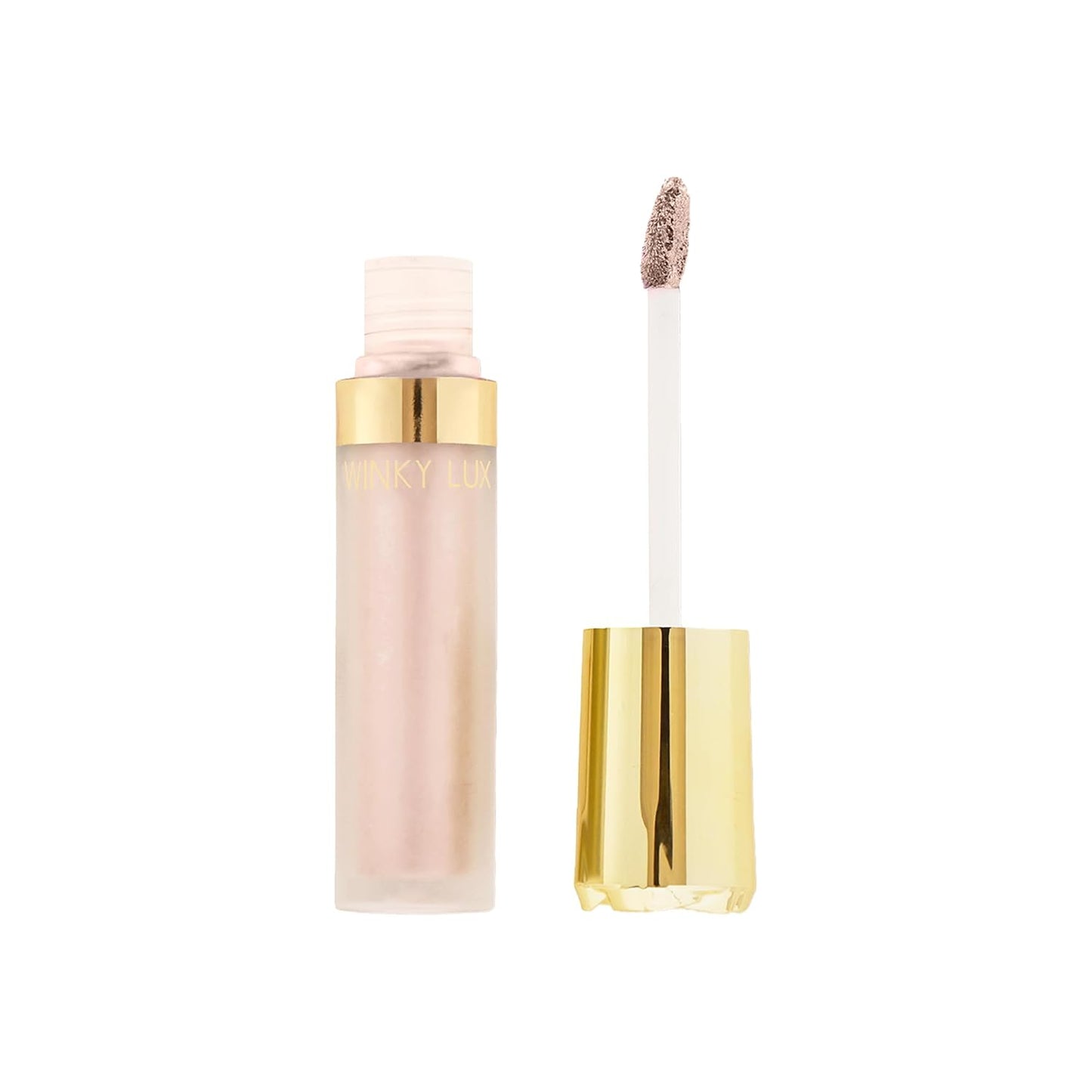 Winky Lux Rose Petal Liquid Eyeshadow - Longwear, High-Pigment Magnolia Shimmer | Hydrating & Cruelty-Free