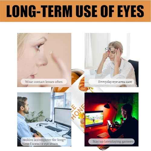 Jimerito Honey Eye Serum, Natural Hydration & Nourishing Formula with Bee Honey, Gentle Daily Care for Eye Area Skin, Deep Moisturizing & Refreshing