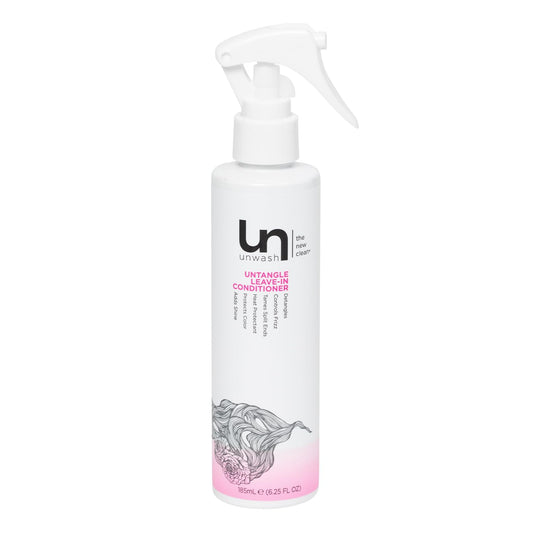 Unwash Untangle Leave-In Conditioner Spray - Vegan Frizz Control & Heat Protection | 6.25 fl oz
