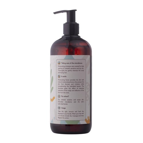 HairTry Hydrating Shampoo - Nourishing Scalp & Hair Care with Polyplant Complex | 16.90 Fl. Oz (500 ml)