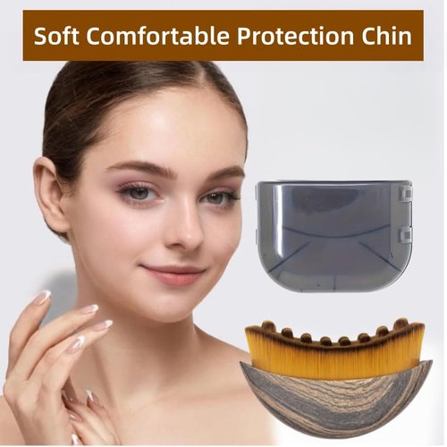 Lymphatic Contour Face Brush, Dry Brushing Lymphatic Brush Drainage, Designed for The Face Gentle Enough, Fit The Skin Precisely & Relieve Fatigue