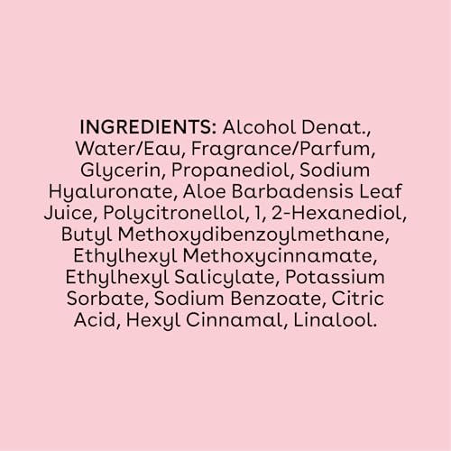 eos Cashmere Body Mist, Coconut Waters, Body Spray for Women, Hair Mist, Coconut Perfume, Moisturizing, Hyaluronic Acid, Glycerin, Vegan, Cruelty-free, 6 fl oz
