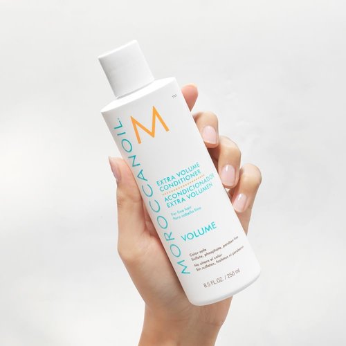 Moroccanoil Extra Volume Conditioner - Lightweight Formula for Full-Bodied Hair | 8.5 Fl Oz