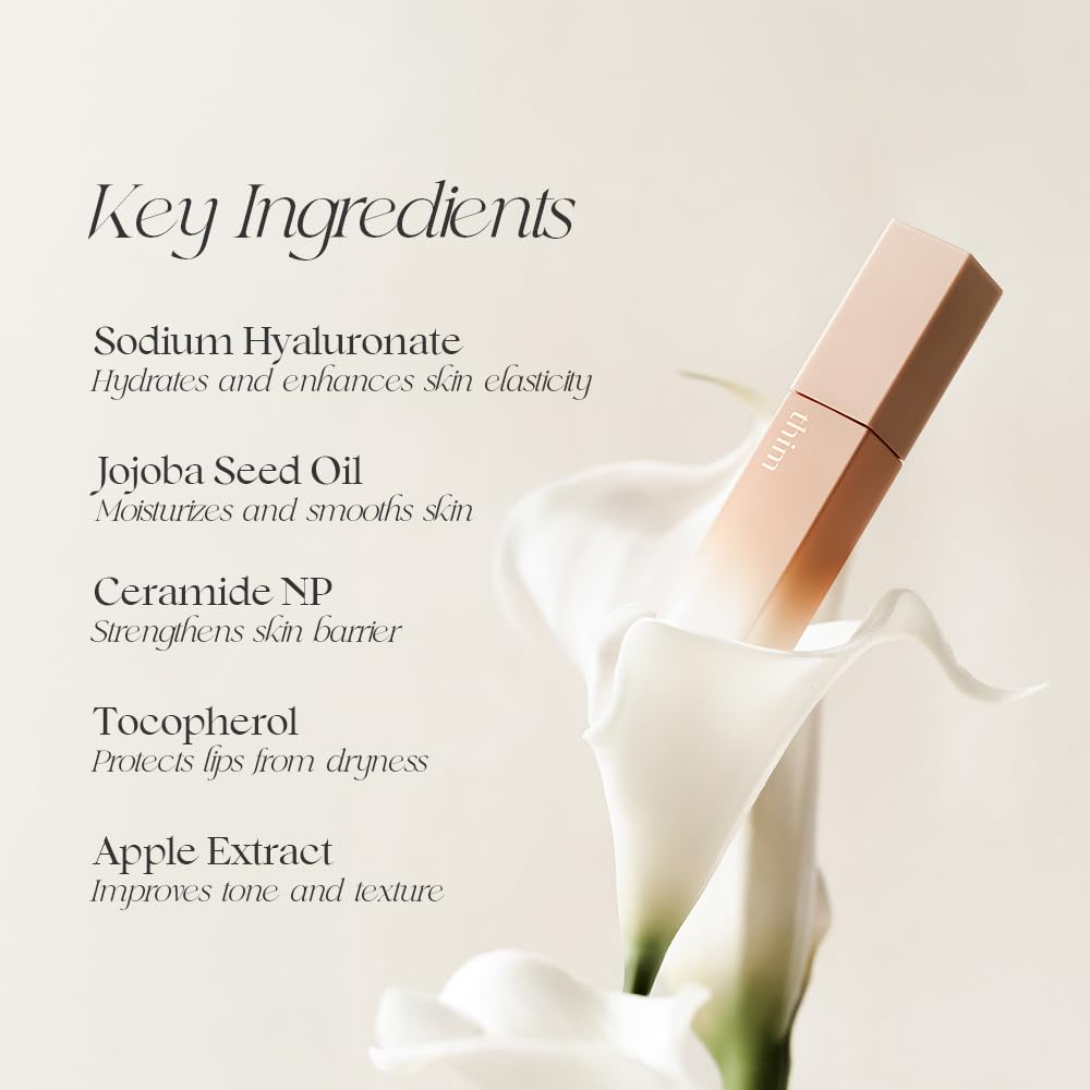 Thim Essential Lip Milk - Hydrating Lip Primer & Balm with Shea Butter & Jojoba Oil | 7g / 0.24 fl. oz.