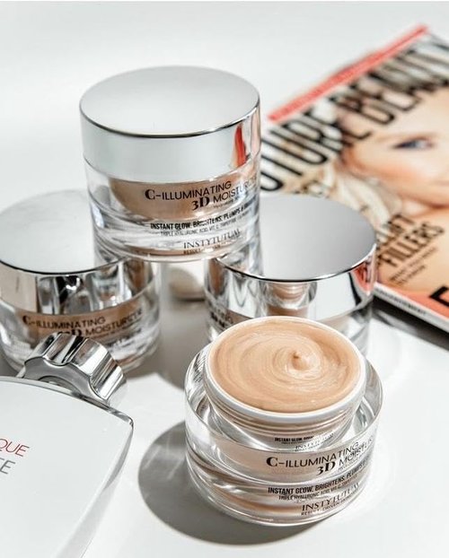 Instytutum C-Illuminating 3D Moisturizer - Anti-Aging Face Cream with Vitamin C, 1.69 oz / 50ml