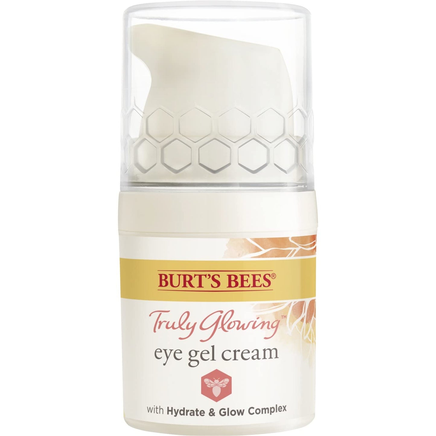 Burt's Bees Gel Eye Cream - Truly Glowing Reawakening Formula with Hydrate & Glow Complex | 0.5 Fl Oz