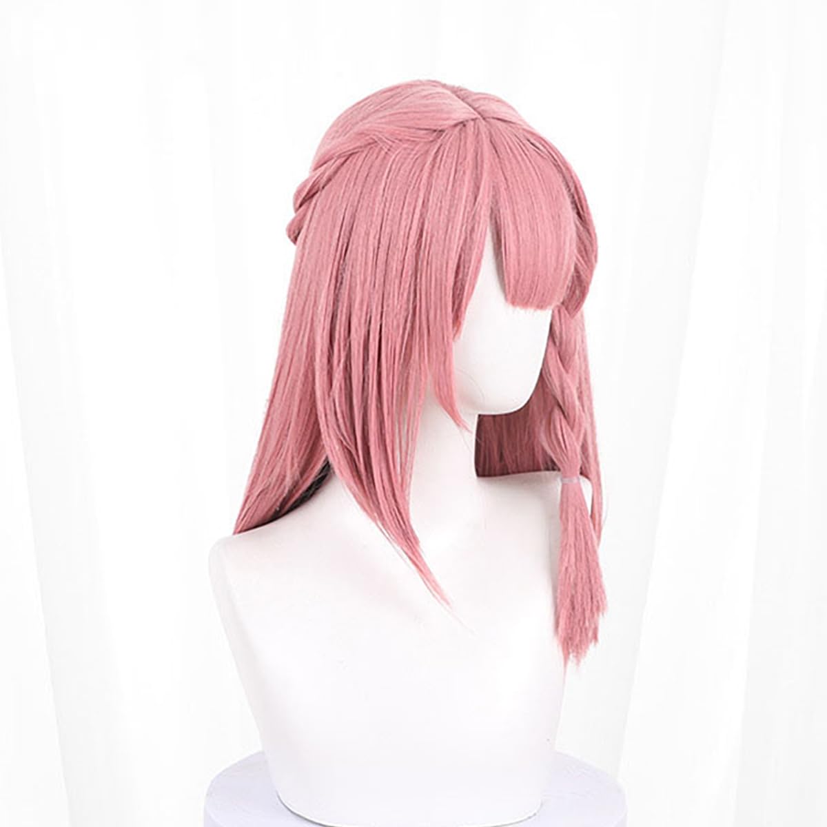 XiongXiongLe Honkai Star Rail Asta Cosplay Wig Women's Costume Long Wave Fluffy Pink Heat Synthetic Hair Wigs for Girls Cos Party Halloween Christmas Comic Con(Asta)