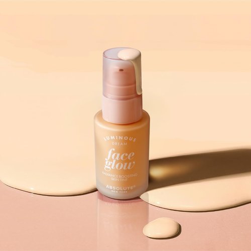 Absolute New York Luminous Dream Glow Tint | Glowing, Long-Lasting, Cruelty-free (03 ROSY GLOW, 1.01 fl oz)