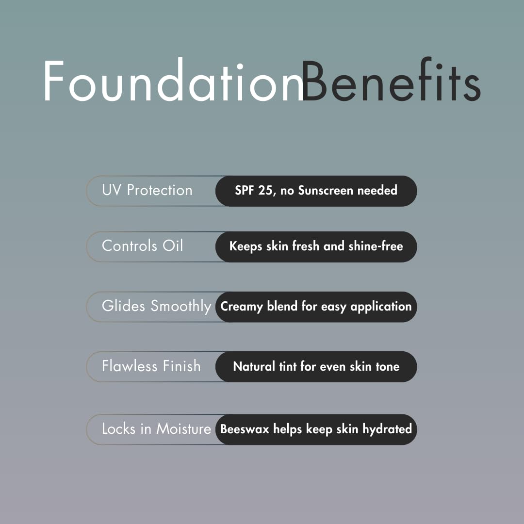 Skiennix Foundation for Men - Full-Coverage, Lightweight & Hydrating | Natural Oil Control | 4 Shades Available - Deep Espresso, 0.67oz