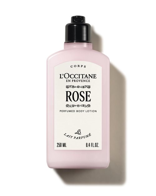 L'Occitane Rose Body Lotion - Moisturizing Shea Butter Formula with Romantic Rose Fragrance | Made in France