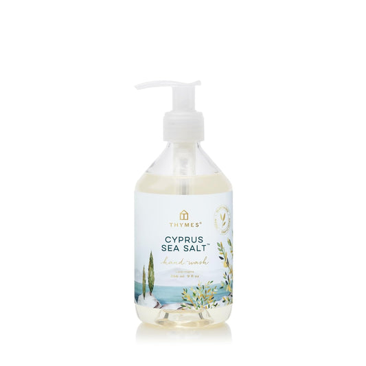 Thymes Hand Wash - Hydrating Moisturizing Soap with Moroccan Rosemary & Amalfi Lemon | 9 fl oz