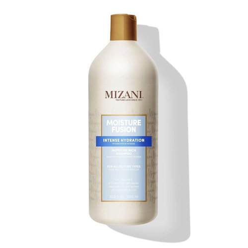 Mizani Moisture Fusion Shampoo - Gently Cleanses & Conditions Dry Hair with Argan Oil