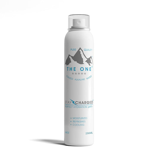 THE ONE Ionized Alkaline Water - Pure Hydration Mist | Refreshing Alkaline pH for Face & Body