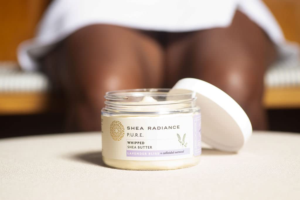 Shea Radiance Whipped Shea Butter w/Colloidal Oatmeal - Blended w/Skin-Soothing Oatmeal & Moisturizing Rice Bran Oil | Citrus Blossom 7oz (Pack of 2)