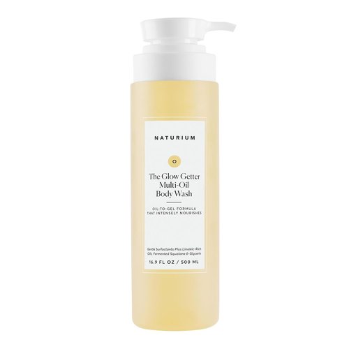 Naturium The Glow Getter Multi-Oil Body Wash - Hydrating Gentle Cleanser, 16.9 oz