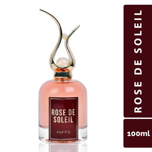 Riiffs Perfumes Rose De Soleil Eau De Parfum Spray - Elegant Floral Fragrance for Women | 3.4 Ounce