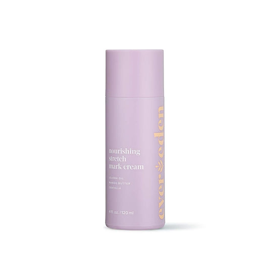 Evereden Nourishing Stretch Mark Cream - Clean Vegan Formula for Pregnancy & Postpartum | 4 fl. oz | Rich in Vitamins & Minerals