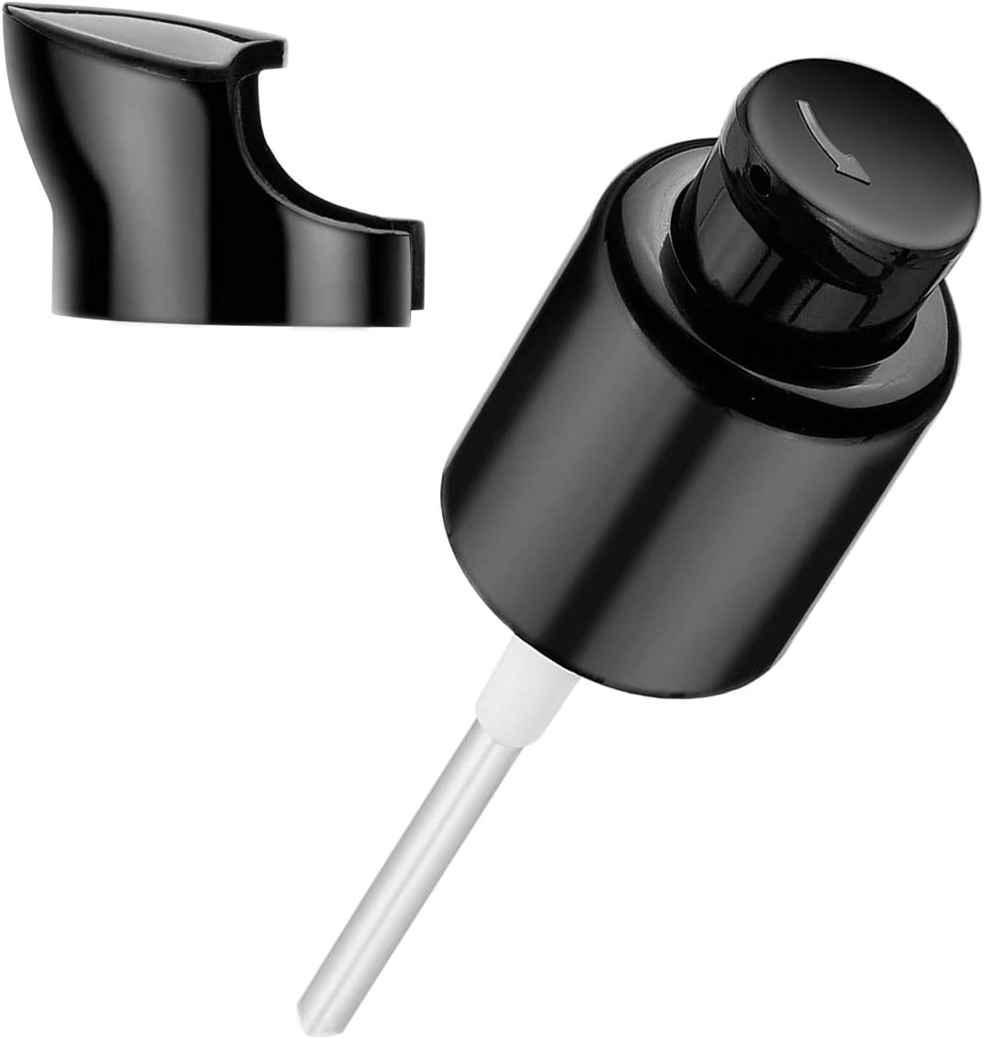 Skiennix Foundation Pump - Black Plastic Replacement Tool for MAC Double Wear Bottles | Perfect for Liquid Makeup