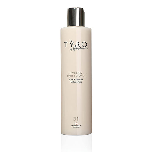 TYRO Hypericum Bath And Shower Gel - Luxurious Skin Cleanser Enriched With St. John's Wort - 8.45 Oz