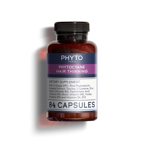 PhytoCyane Anti-Hair Thinning Dietary Supplement - 84 Vegan Capsules for 12-Week Supply