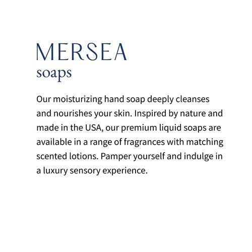 MERSEA Moisturizing Hand Soap - Voyager Scent in 16 fl oz Pump Bottle for Soft Skin