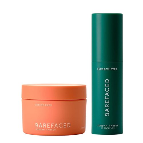 Barefaced Minimalist Kit - Toning Pads & 10-in-1 Skin Booster | Achieve Smoother, Brighter Skin