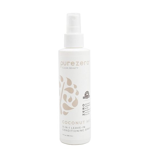 Purezero 9-In-1 Leave-In Conditioner Spray - Multi-Action Hair Treatment for Moisture, Detangling & Shine | 6 oz