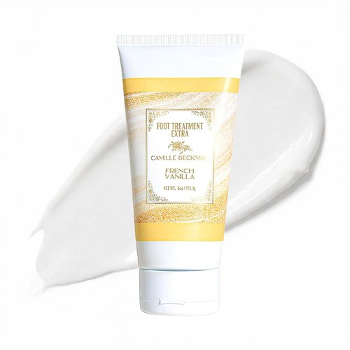Camille Beckman Foot Treatment Cream - Extra Moisturizing French Vanilla | 6 Ounce Size