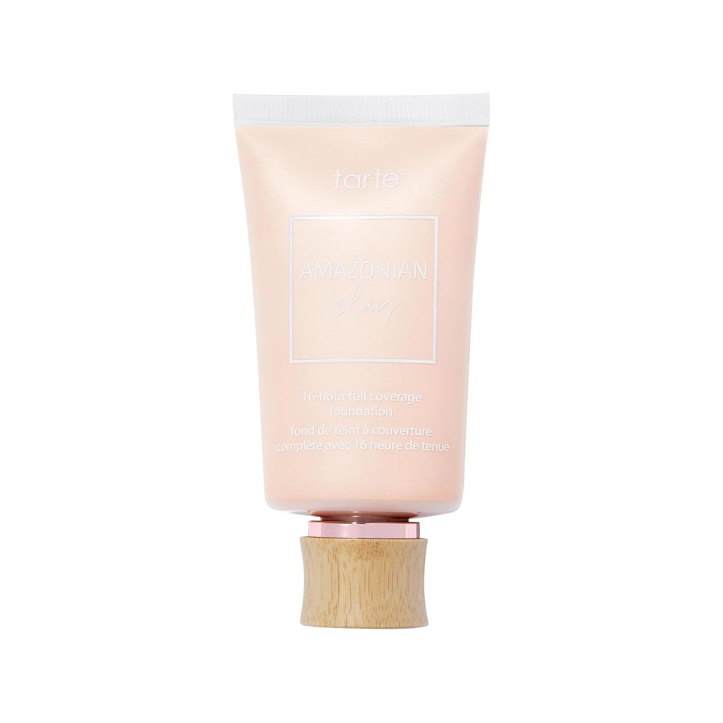 Tarte Amazonian Clay Foundation - 16-Hour Full Coverage, Matte Finish, Hydrating & Vegan Formula